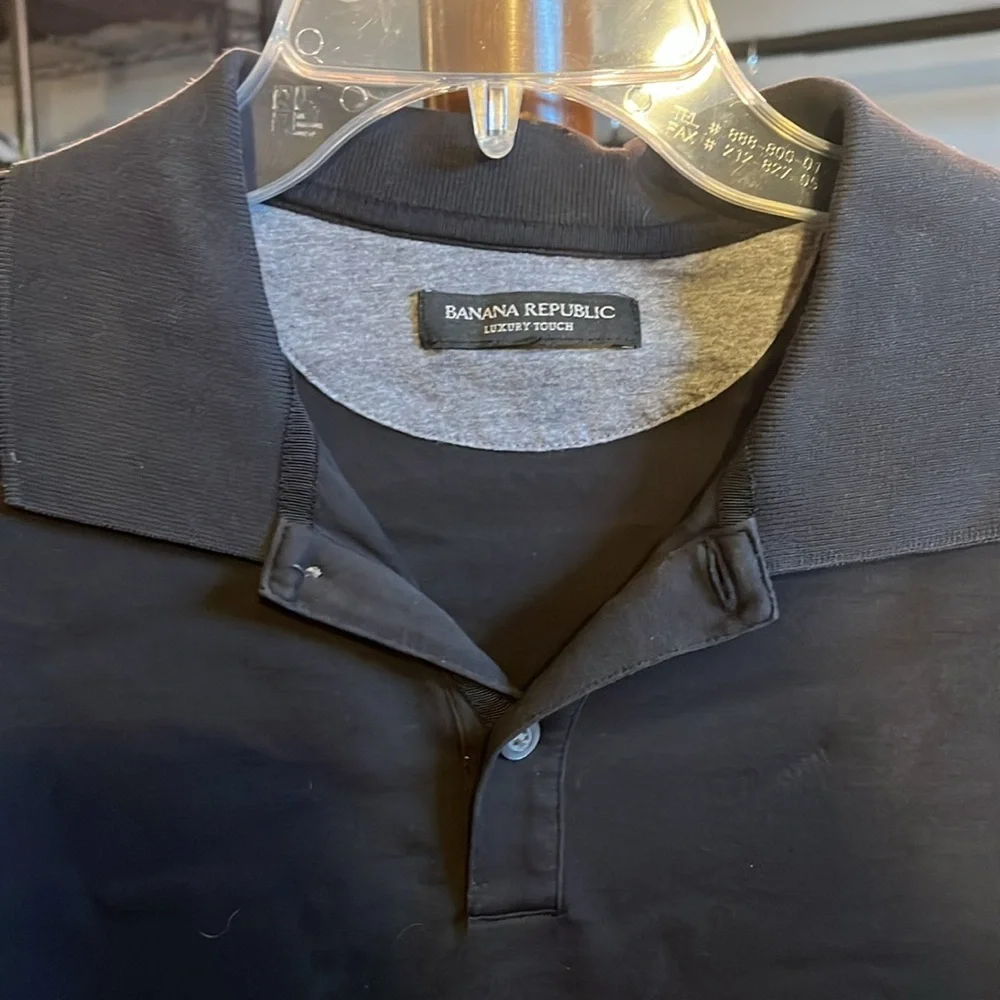 Banana Republic Black Polo